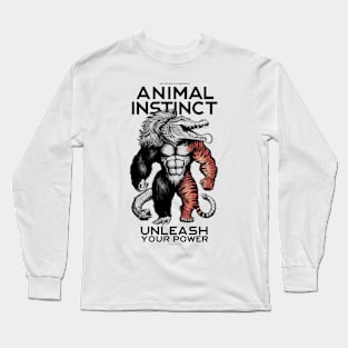 animal instincts Long Sleeve T-Shirt